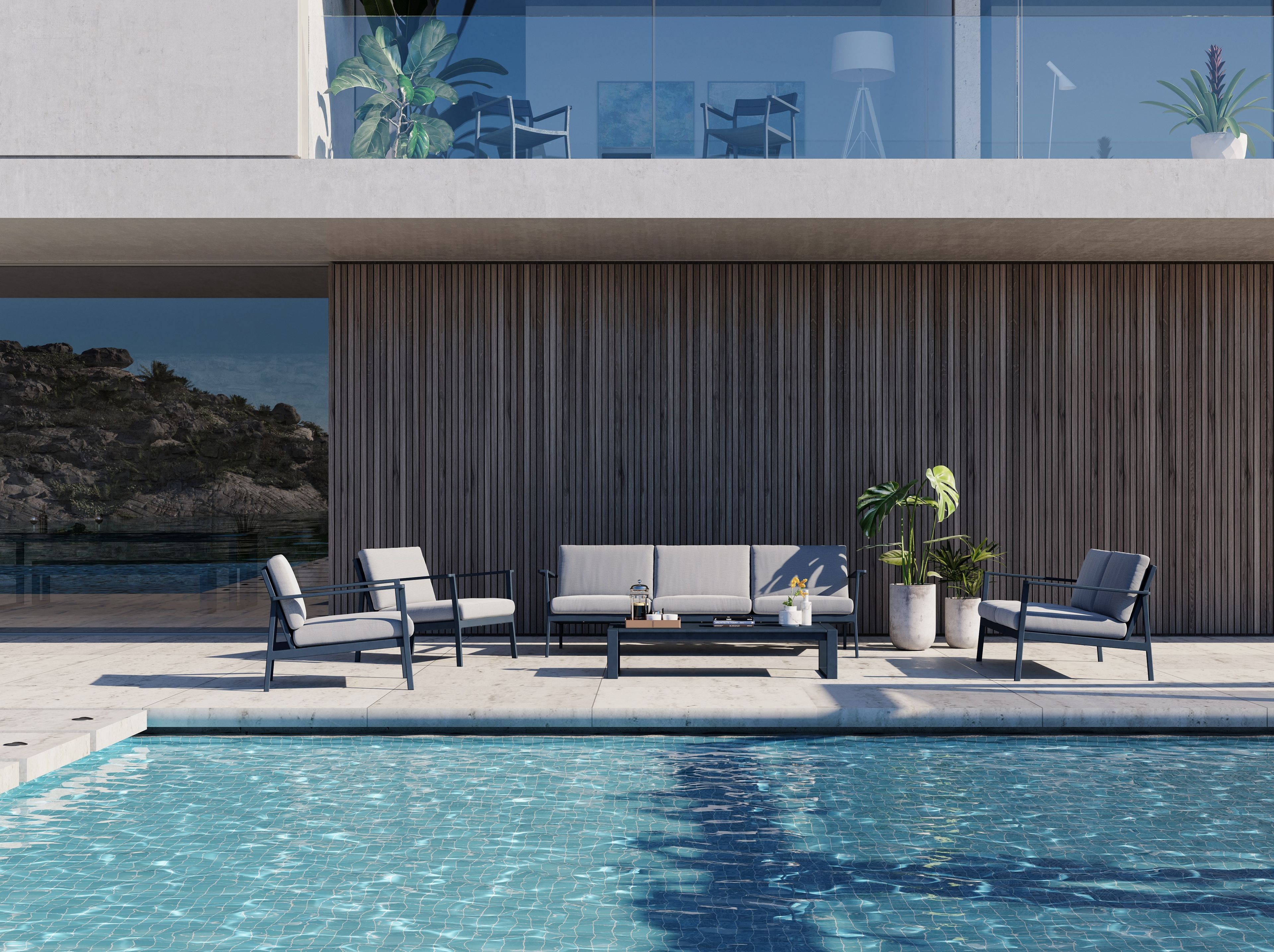 Садовое кресло в Sunbrella® Case Eos ARCH-00054250 - Вид №11