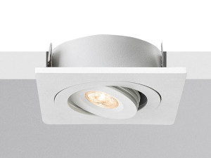 Регулируемый квадратный встраиваемый прожектор