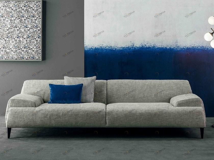 Bonaldo Съемный кожаный диван с полкой для журналов sun-id-1431931