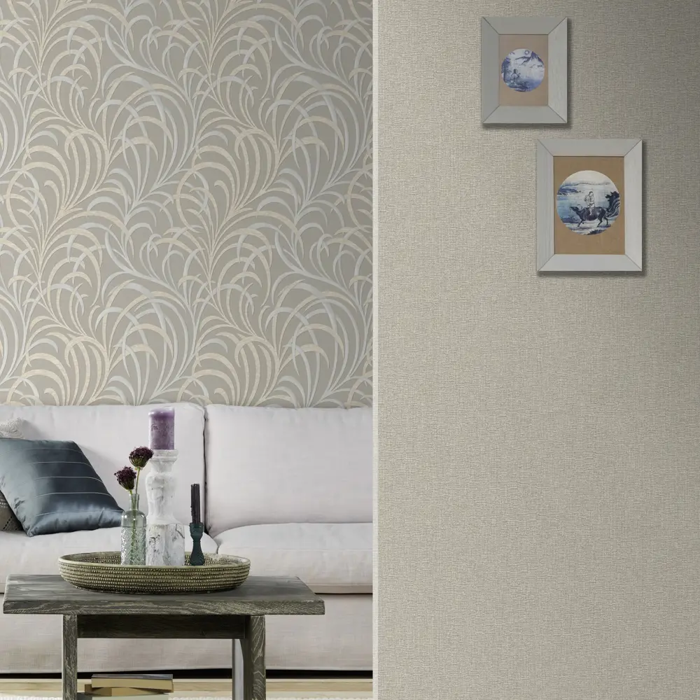 Обои RA 943306, на флизелиновой основе, цвет серый, 1.06х10 м Rasch Vintage STLM-2096674 - Вид №2