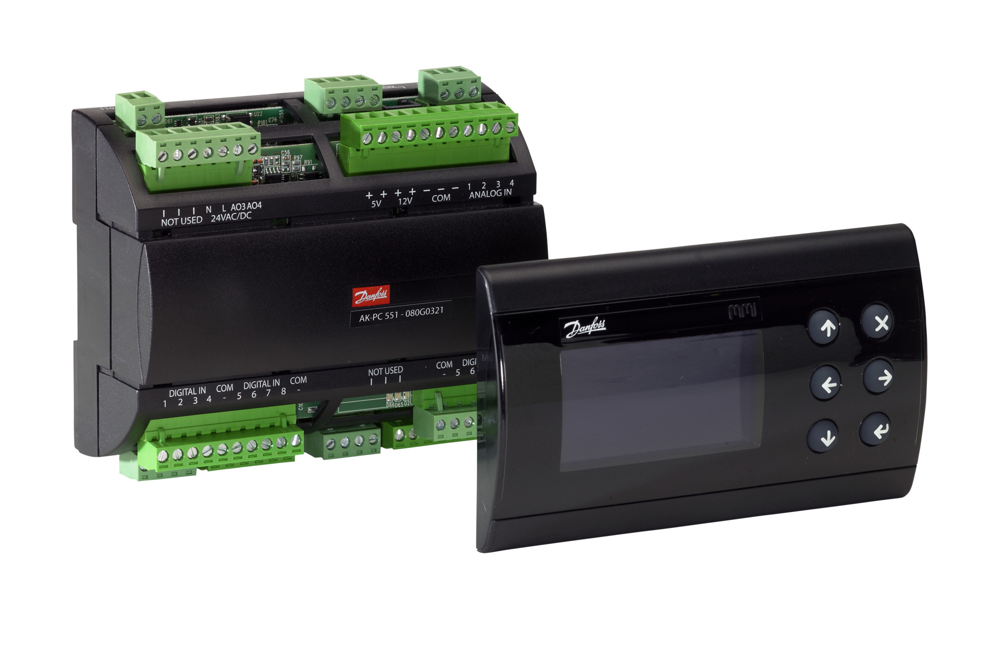 Danfoss AK-PC 551 AK-PC 551 Контроллер давл. и темп. 080G0281  - Вид №13