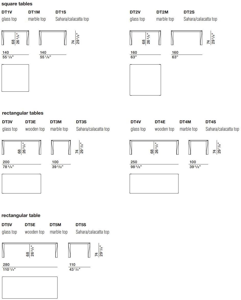 Molteni & C. Прямоугольный обеденный стол из мрамора sun-id-1457317 - Вид №5