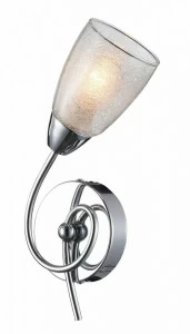 Бра настенное хром с прозрачным плафоном Flash FR5104-WL-01-W FREYA MODERN 00-3957458 Хром