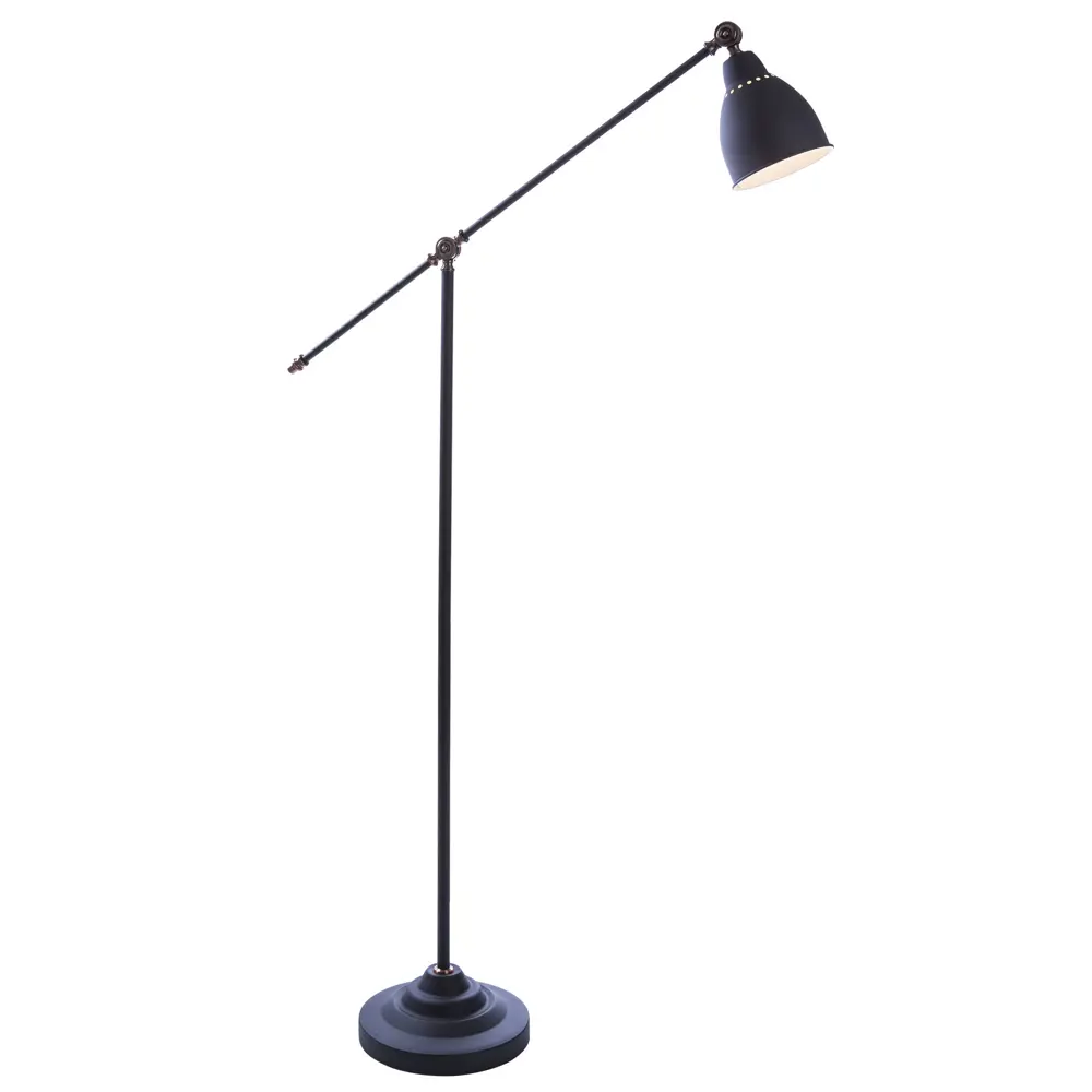 Торшер Braccio 1xE27x60 Вт цвет чёрный матовый Arte Lamp STLM-2000727 - Вид №1