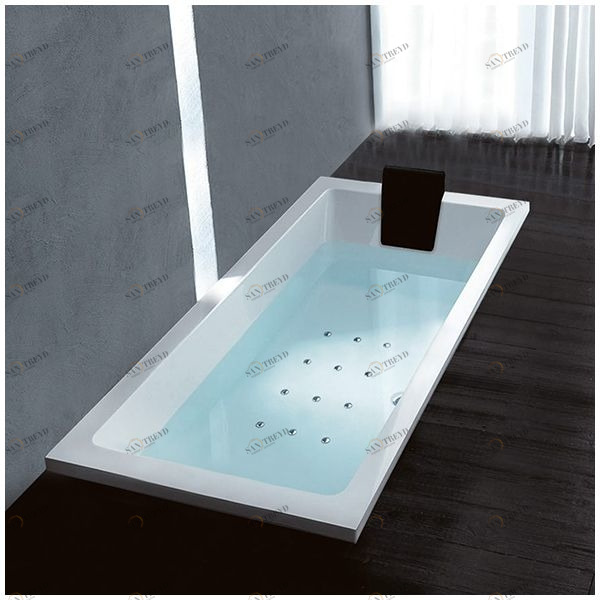 Ванна Gruppo treesse Quadra 170 V072C-DX белая с аэромассажем прямоугольная встроенная правая STAV072CDX