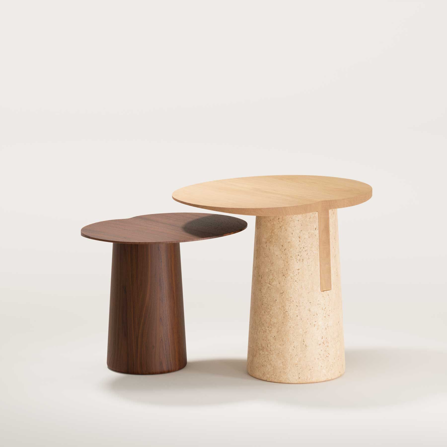 Деревянный овальный журнальный столик Wewood Anchor ARCH-00065466 - Вид №5