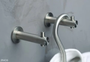 H12-35R25 Крючок настенный, ø12 мм, длина 3,5 см, с розеткой PHOS