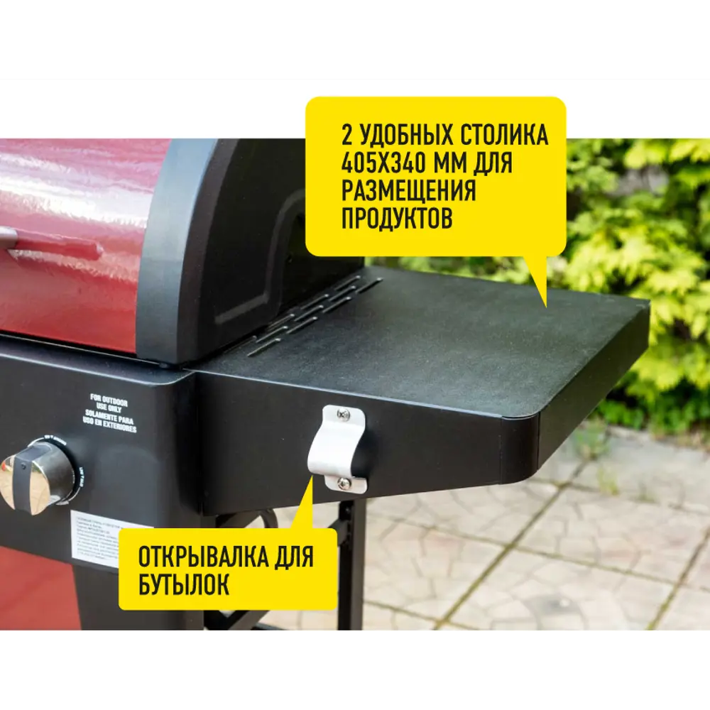 Гриль газовый Forester BQ-700 Santreyd STLM-2075865 - Вид №15