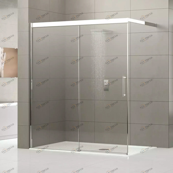 Душевой уголок 120x90 ROSE ROSSE PHB Novellini ROSE ROSSE с принтом Rose 2 ROSEPHB117S57KROSEPHB117D57K