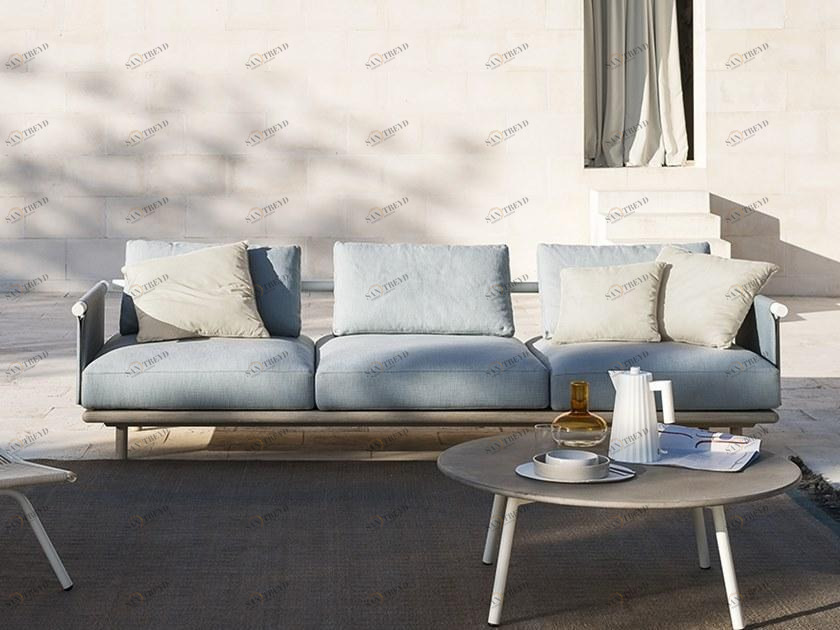 RODA Садовый диван 3 мест из ткани batyline® Eden sun-id-1504231