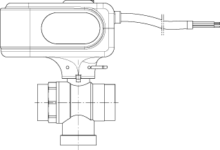 4310 28 00 MBA132Ротационные клапаны » Esbe серии MBA130  - Вид №1