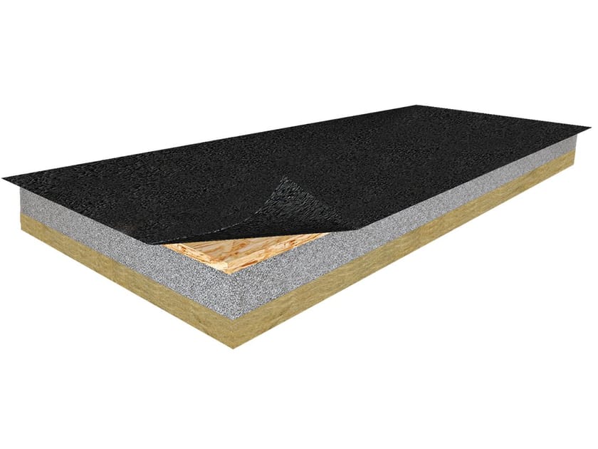 Теплоизоляционная панель для крыши с наклонным скатом Poron NEOWOOD ROCK PLUS ARCH-00033704