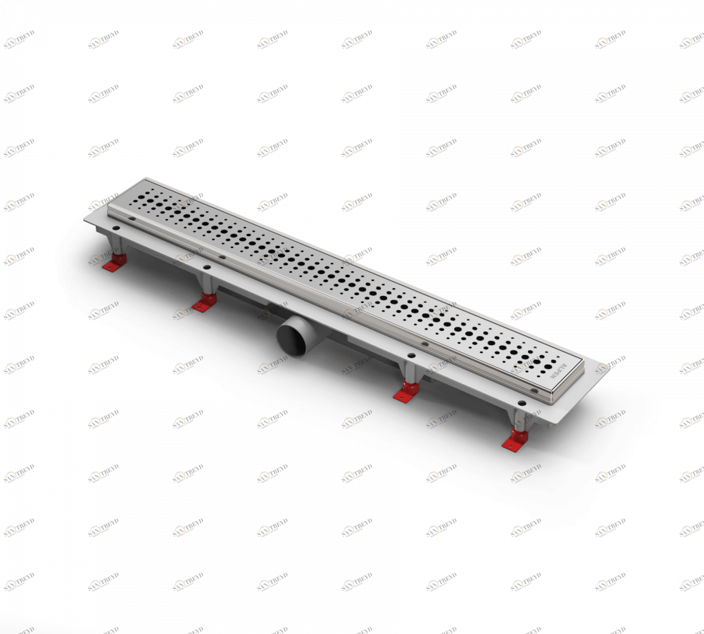 Водоотводящий желоб ALPEN Basic ALP-850BN1 с рамкой 