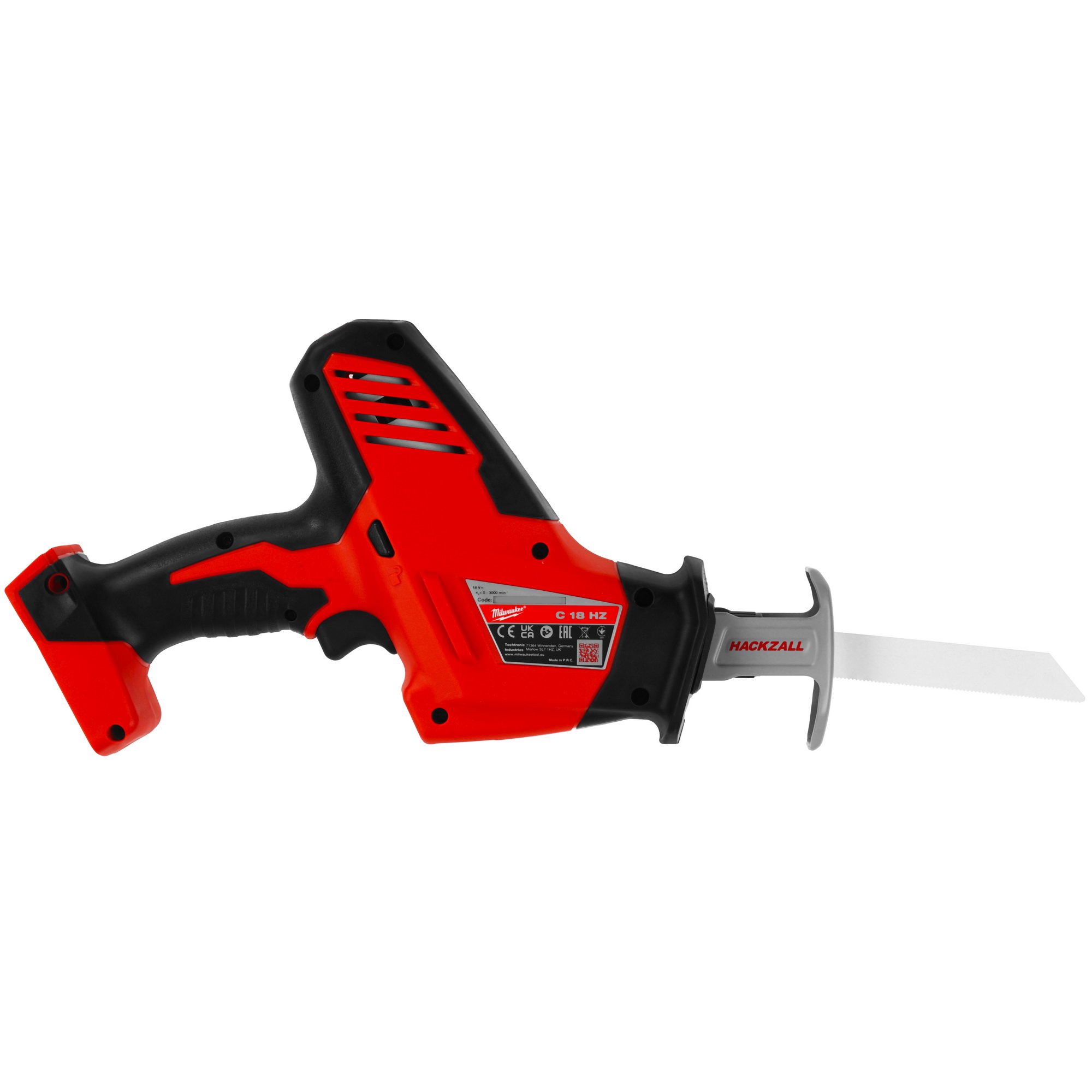 Сабельная пила Milwaukee C18 HZ-0   , Без ЗУ, Без АКБ 5477808 STDN-0130792 - Вид №1