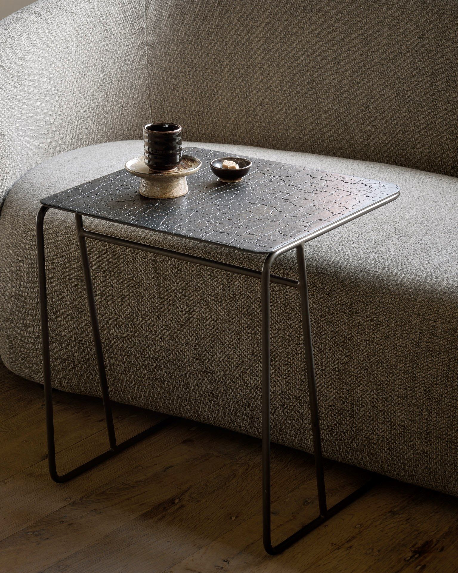 Металлический прямоугольный журнальный столик Ethnicraft Ellipse ARCH-00048438 - Вид №8