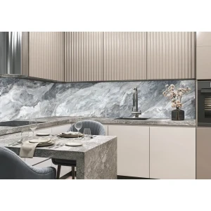 Глазурованный керамогранит Alma Ceramica Ocean 06 60x120 см 1.44 м² матовый цвет голубой