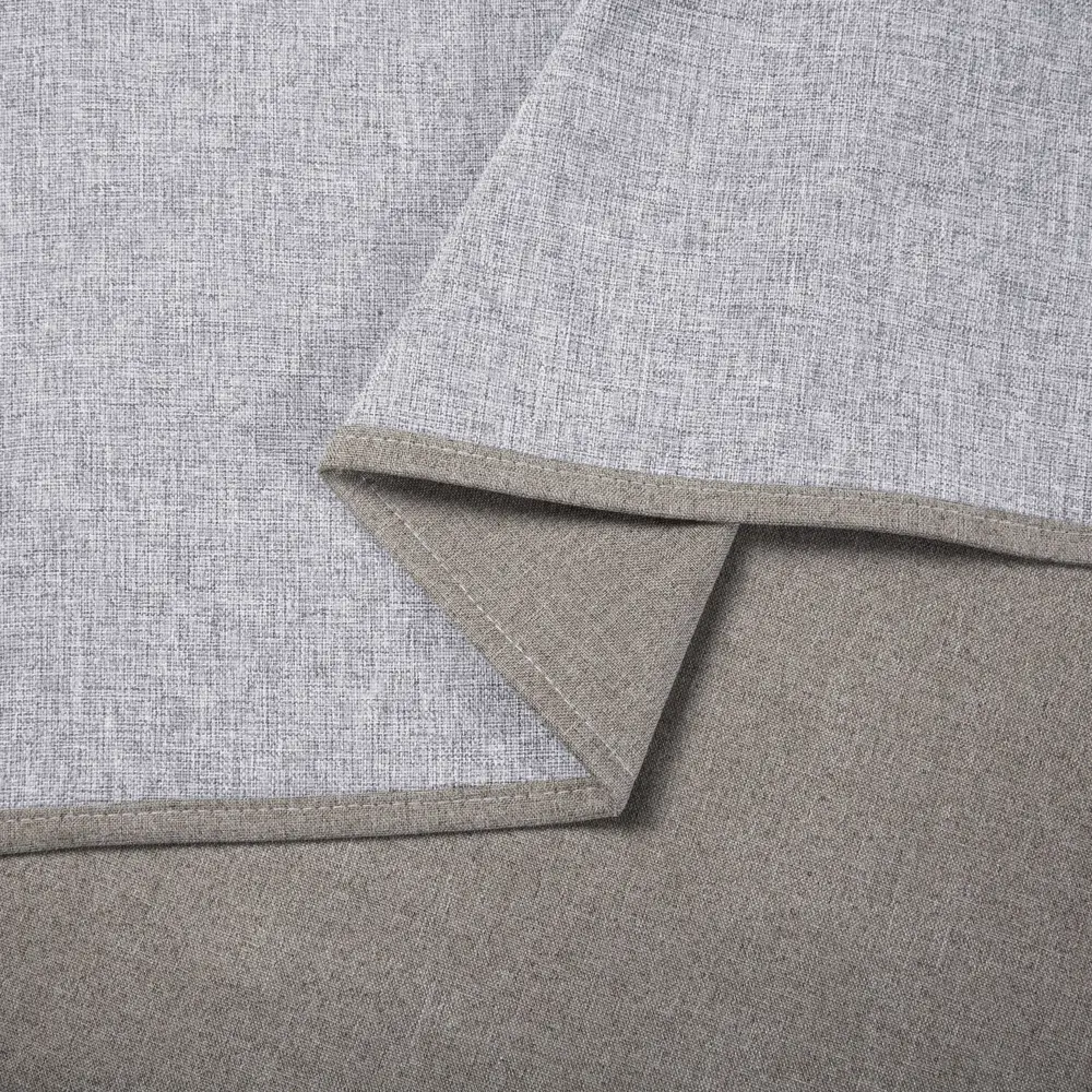 Штора на ленте Ника 200x270 см цвет серо-коричневый СТОЛИЦА ТЕКСТИЛЯ STLM-2029065 - Вид №3