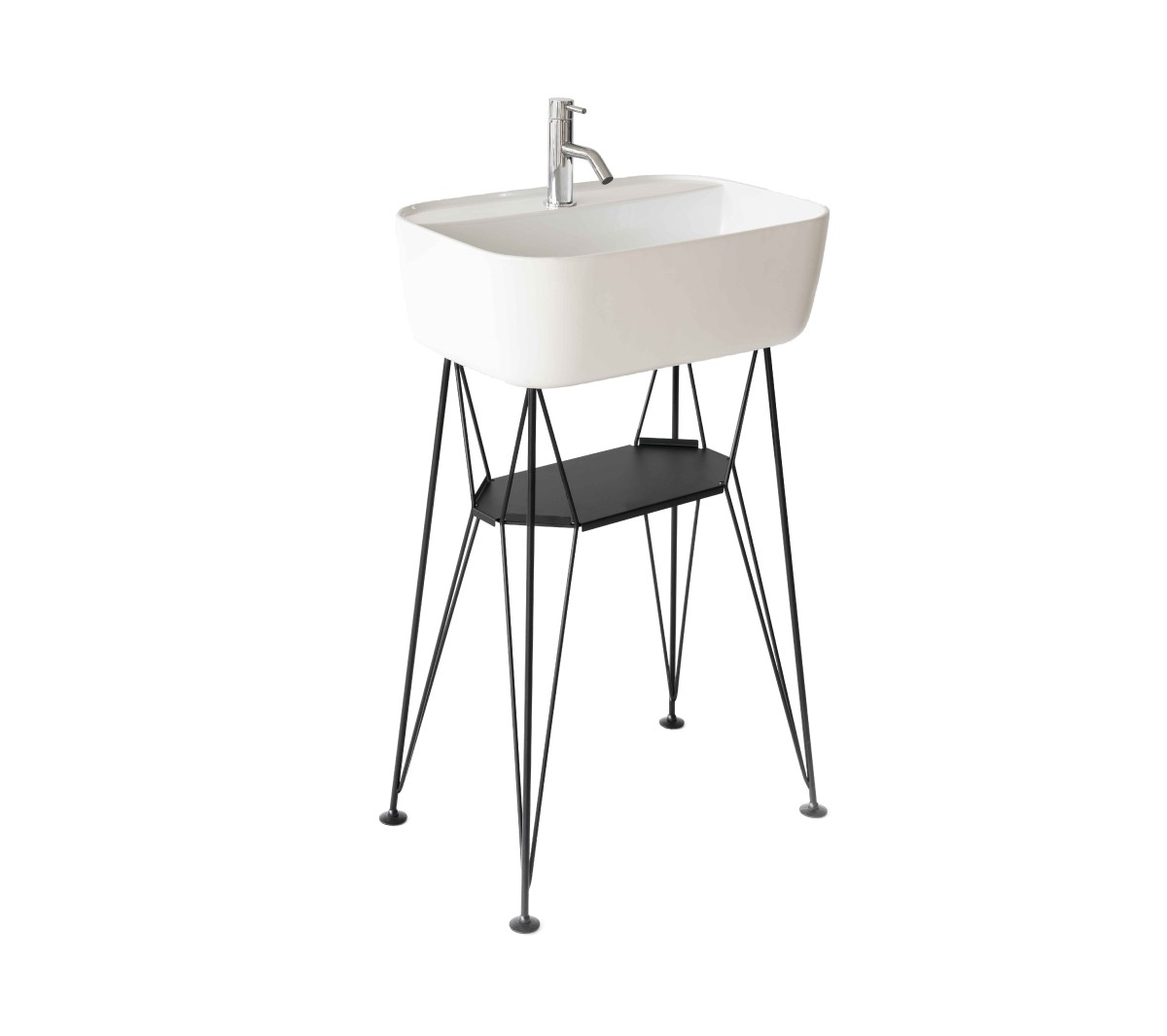 com_EXLAVGUSNE Напольная раковина стоящая прямоугольная Ex.T  - Вид №1