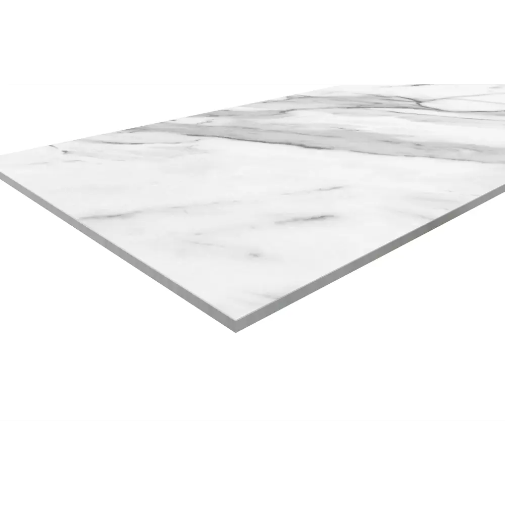 Стеновая панель Calacatta Shaded 300x0.4x60 см АКП цвет белый 89199572 STLM-2173248 ALUMOART  - Вид №1