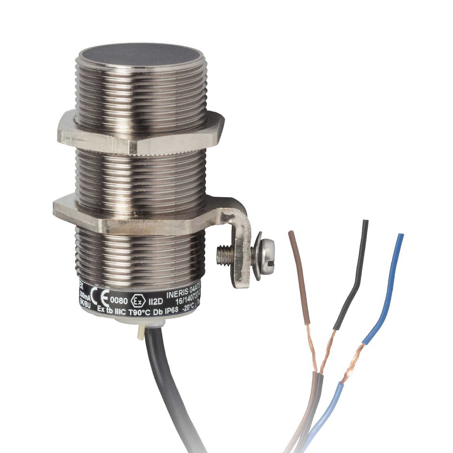 XS630B1PAL10EX ИНДУКТИВНЫЙ ДАТЧИК M30 SN=15MM NO 10-58VDC ATEX Schneider Electric Электронные датчики 