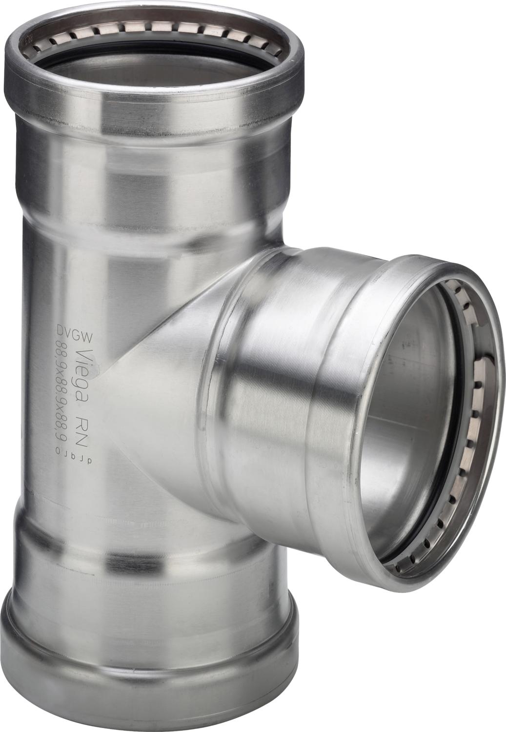 Viega Тройник Sanpress Inox XL 2318XL (482756) 482 756