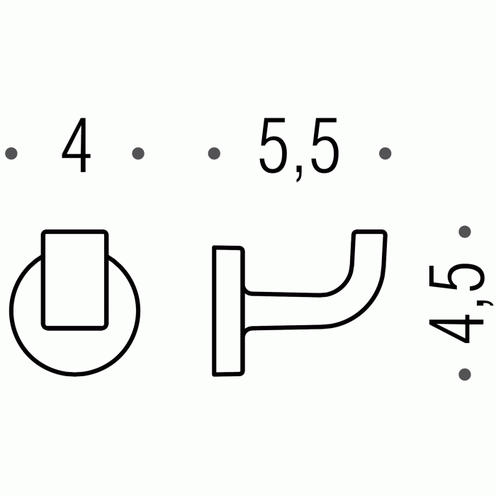 EB17 Крючок COLOMBO NORDIC Colombo Design - Вид №3