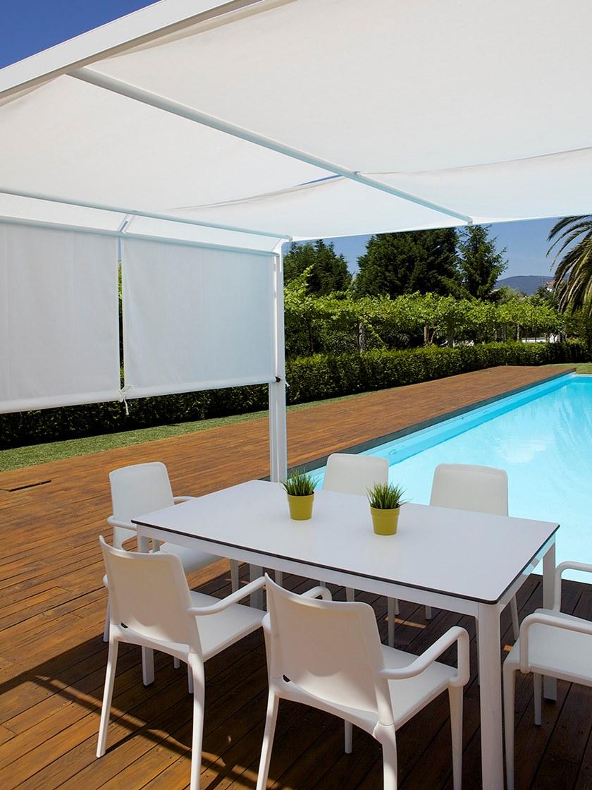 Ezpeleta Штабелируемый садовый стул из полипропилена с подлокотниками  Mn-hal00  - Вид №3