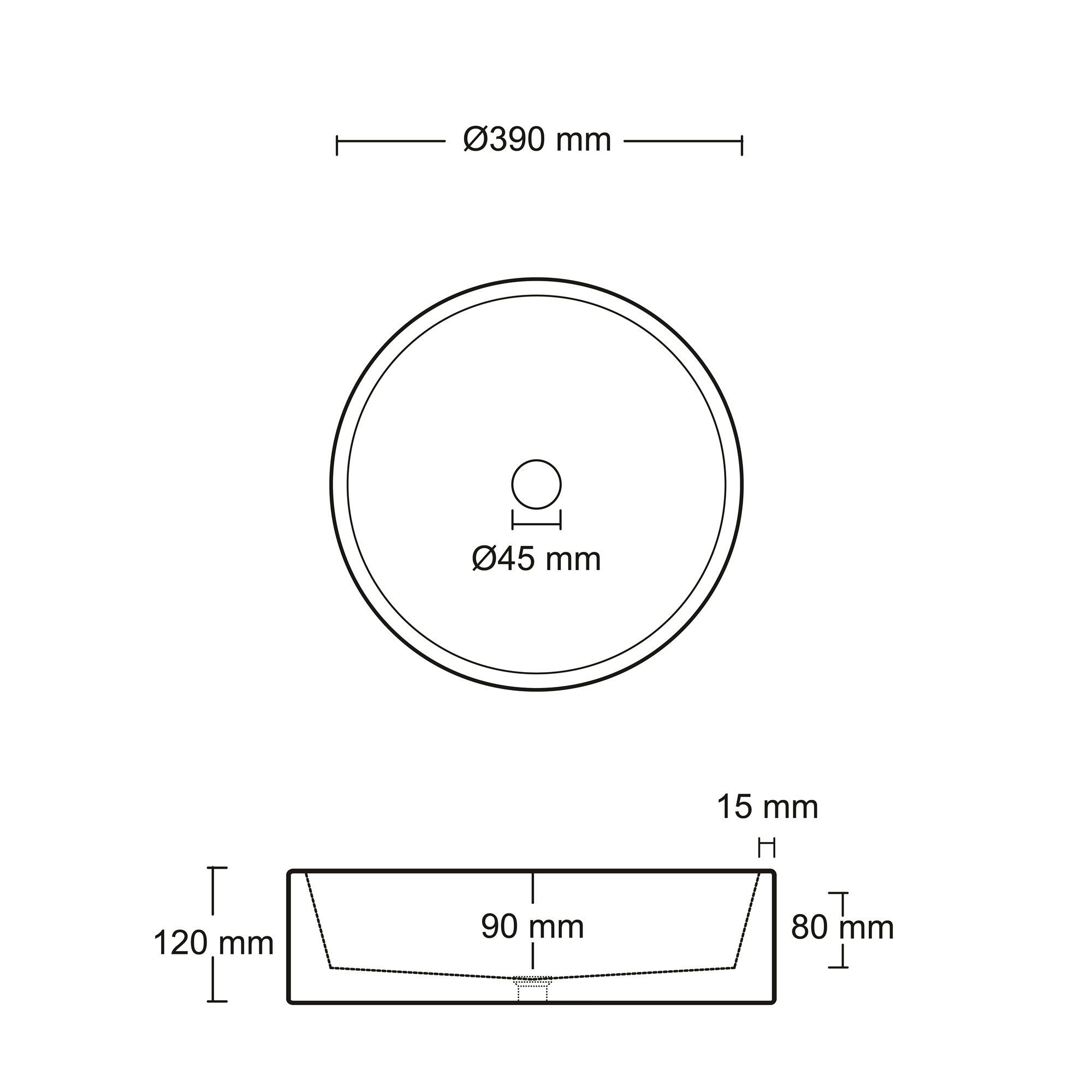 Бетонная столешница URBI et ORBI CIRCUM 39 ARCH-00122214 - Вид №5