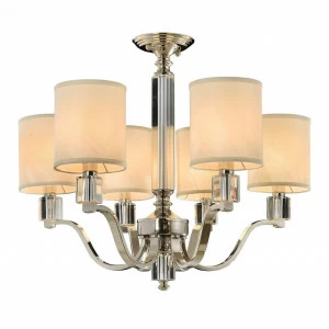 Подвесная люстра Omnilux Sferrella OML-86503-06 бежевая OMNILUX ДИЗАЙНЕРСКИЕ, SFERRELLA 220575 Бежевый