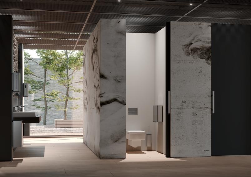 805.21.600 Большой держатель рулона туалетной бумаги HEWI System 111 | Edelstahl  - Вид №3