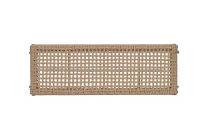 Садовая скамейка из синтетического волокна