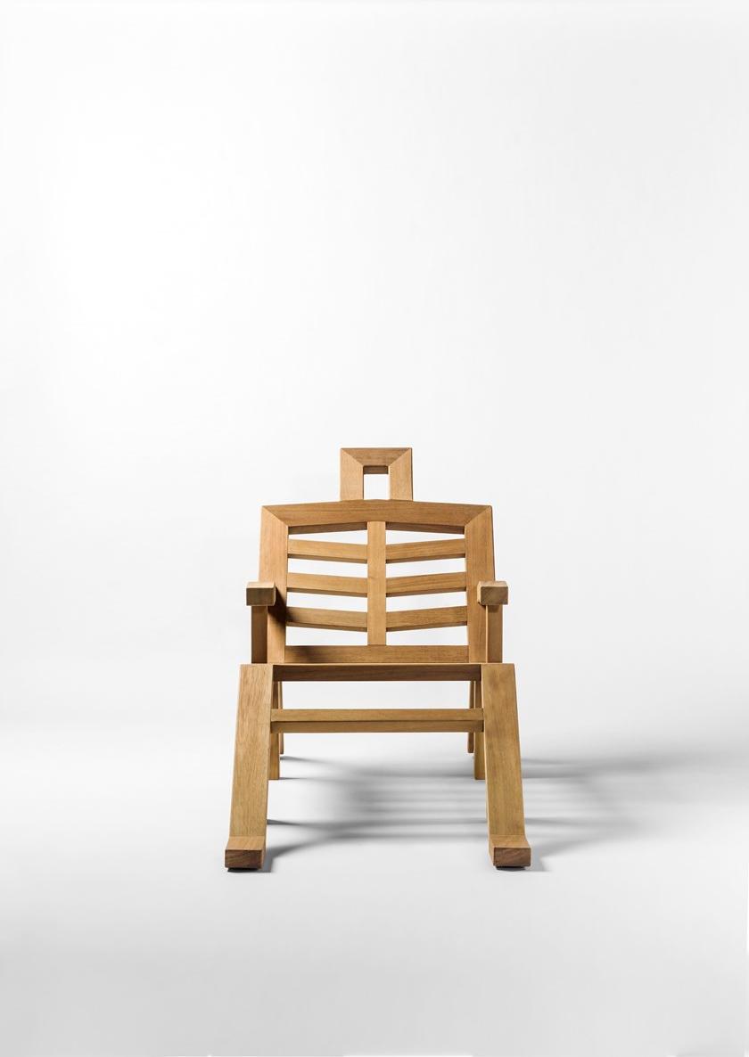 BD Barcelona Design Шезлонг Iroko с подлокотниками sun-id-1492879 - Вид №6