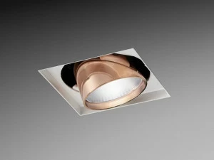 PURALUCE Встраиваемый регулируемый светодиодный прожектор из алюминия с порошковым покрытием