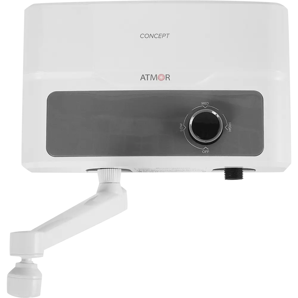 Проточный водонагреватель электрический Atmor Concept 3.5 KW Tap 35202483.5 кВт белый с краном STLM-2206734