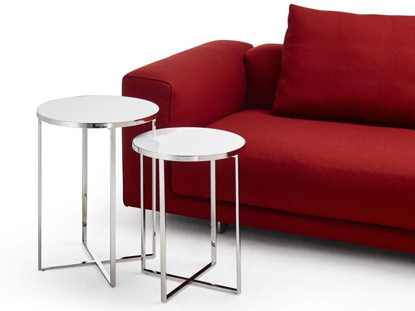 YOMEI Круглый журнальный столик из металла Minimize sun-id-1349484 - Вид №3