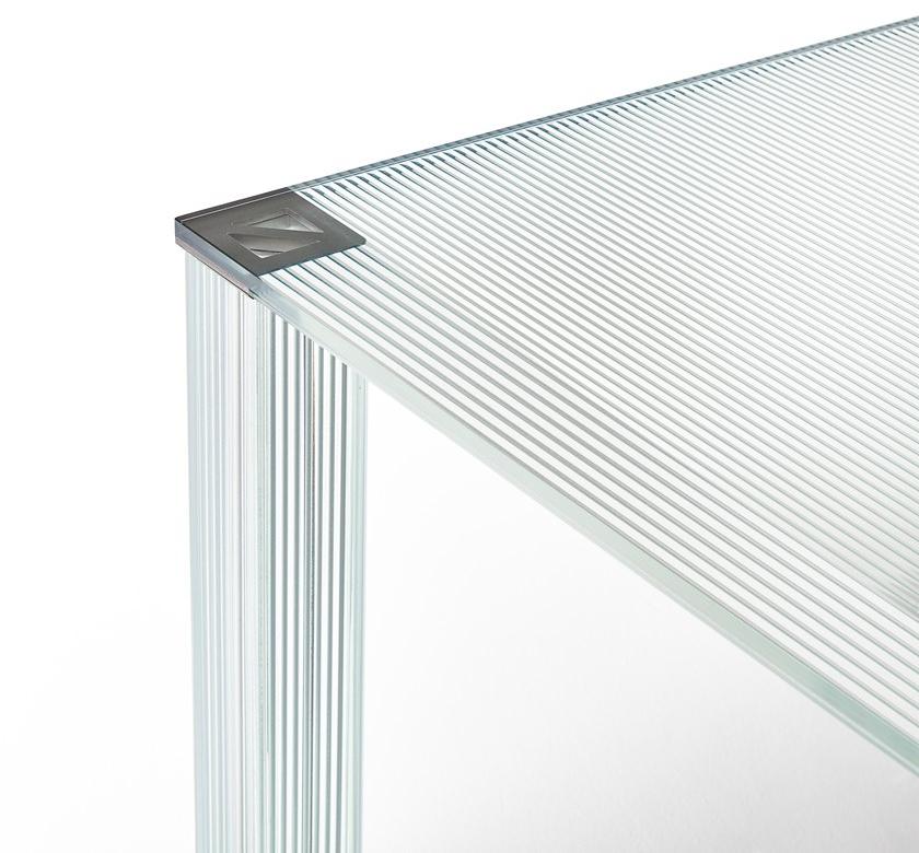 Glas Italia Прямоугольный стол из хрусталя Cryptée sun-id-1474924 - Вид №3