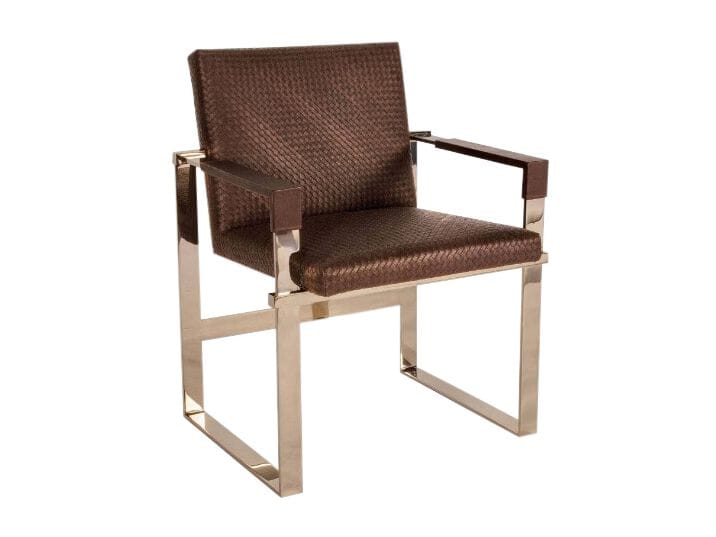 Стул из кожи и нержавеющей стали Legnor LEG2408757 ARCH-00041124 - Вид №3