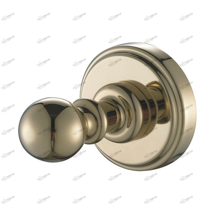Крючок для полотенец Aquanet 4682, золото 4600
