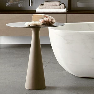 СТОЛИК КОФЕЙНЫЙ СТЕКЛЯНЫЙ LEAF 45Х60 СМ