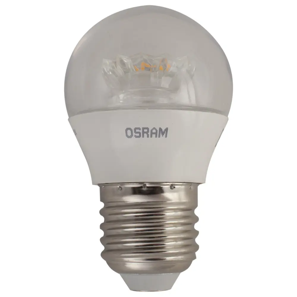 Лампа светодиодная Osram шар E27 5.4 Вт 470 Лм свет тёплый белый STLM-2111421