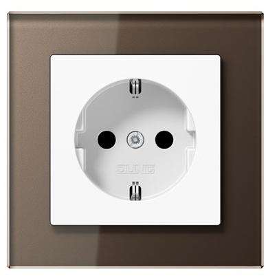 JUNG Электрическая розетка в стекле A creation sun-id-1509651 - Вид №4