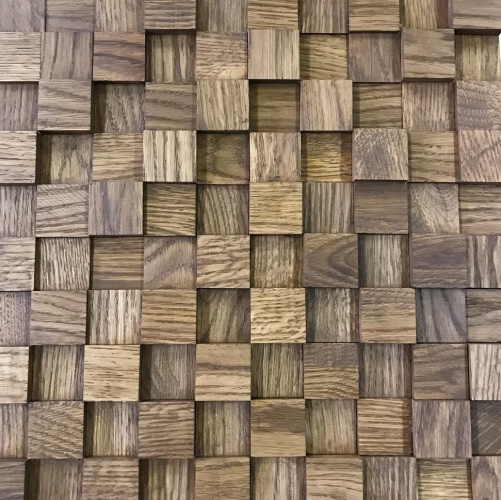 Мозаика и 3D панели из дерева Tarsi 3D 3d Коньяк 1.0.7.0 Дуб Селект 3д (мозаика панели), гладкая (3Д (мозаика панели), Гладкая) 300х300 мм 1401100056 - Вид №1