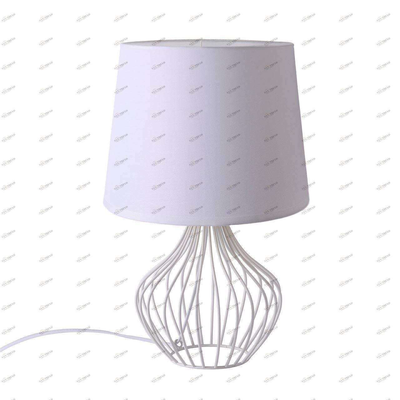 Настольная лампа Omnilux Caroso OML-83504-01 OMNILUX ВАЗА 220950 Белый 