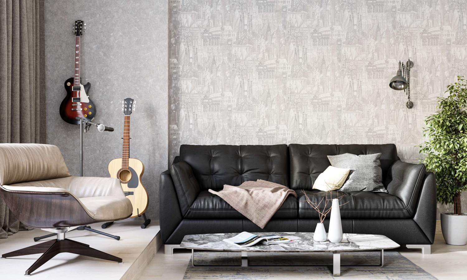 Рулон обоев основа Флизелиновая HC71572-23 Home Color Мин. заказ 8 рулонов HC7157223 - Вид №6