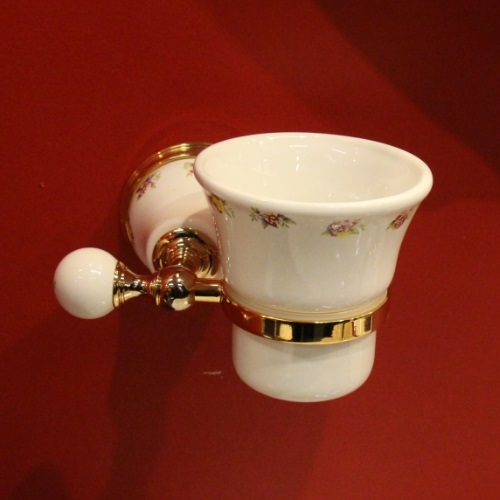 Стакан настенный MIGLIORE Provance Ml.PRO-60.502.DO, цвет золото  - Вид №2