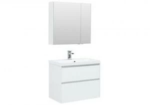 Мебель для ванной Aquanet Гласс 80 белый