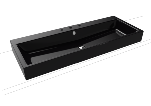 Умывальник KALDEWEI Сталь эмалированная 3168 178 черный 31683060178