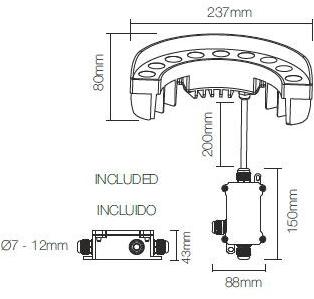 BENEITO FAURE Алюминиевый напольный проектор для улицы sun-id-1427207 - Вид №5