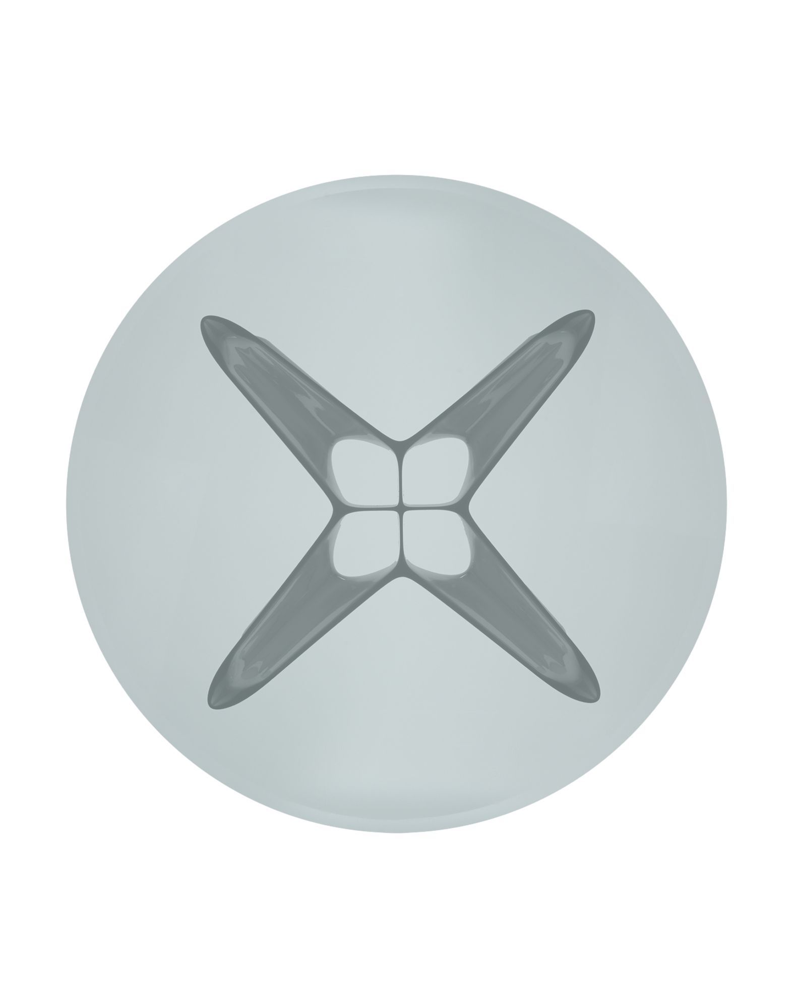 Круглый стол из хрусталя и инженерного пластика Kartell SIR GIO ARCH-00106990 - Вид №46