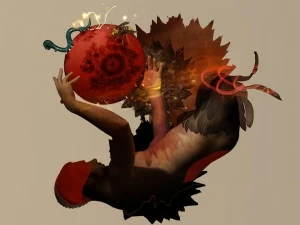 MOMENTI Авторский художественный принт Crazy home paintings Dh-005